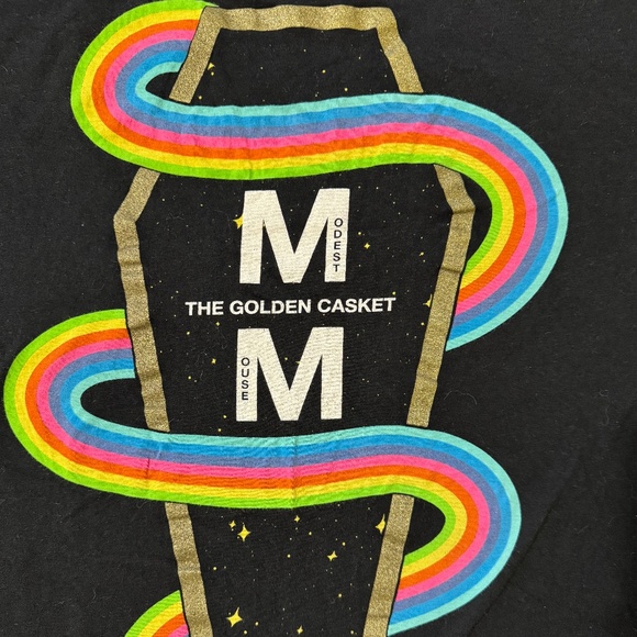 Modest Mouse Psychedelic Golden Casket Band Tour Shirt Large Double Sided - Picture 6 of 6